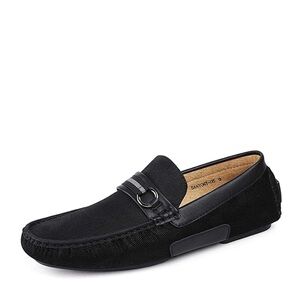 BRUNO MARC Men's Penny Driving Moccasin Black Loafers Casual Vacation Work 10.5